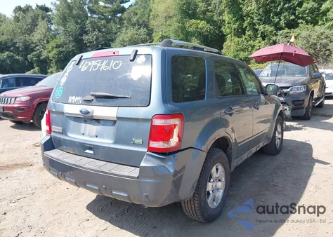 2012 Ford Escape Limited z USA, uszkodzony, nr VIN 1FMCU9EG3CKA02647